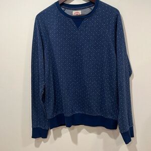 Brooks Brothers Red Fleece Sweater - Size Medium